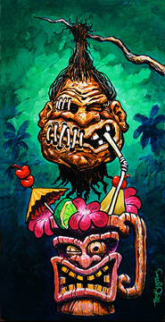 "Shrunken Head Tiki"